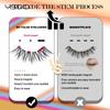 3 Pairs Faux 3D Mink Magnetic Lashes Soft Fluffy False Lashes New False Eyelashes  Western Style