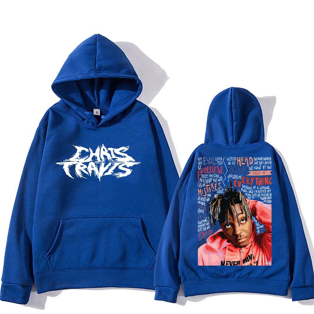 Lil Uzi Vert Мужской Худи для Осени Зимы Харадзюку Эстетика Толстовка Графическая Печать Флис Ретро Одежда Худи
