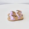 [BABYZZAM] Girls' Ellen Cotton Sandals Purple, Sandals, 7000029436, Popular Korean Shoes