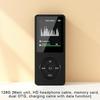 Bluetooth MP4 Music Player Compact Walkman Support TF Card Insertion for Daily English Listening Reading Entertainment
