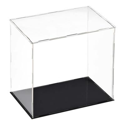 Uxcell Витрина, Пылезащитный защитный куб, Прозрачный акрил, 30x20x30 см