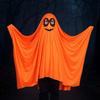 White Pumpkin Cloak Fright Clothes Ghost Cosplay Costume Halloween Cloak Cape  Stage Performance