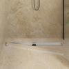 2 in 1 Shower Drain with 360 degrees  Siphon Silver 100 cm Stainless Steel 304