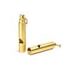Outdoor Whistle Retro Brass Fashionable Emergency Survival Training Referee Self-defense Camping Copper Key Ring Whistle