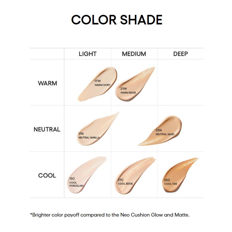 LANEIGE Совершенно новая Neo Matte Cushion 15 г ( Основной, С стержнем, Только стержень)  (21 вариант)