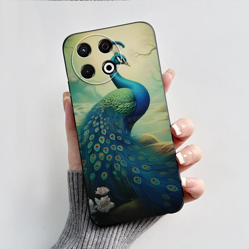 Чехол для Tecno Spark 30 Pro Черный Миф Сунь Укун Расписные Чехлы для Телефона Для Tecno Spark 30Pro 4G KL7 Задняя Крышка Мягкий Тонкий ТПУ Fundas