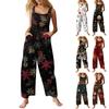 Women's Jumpsuit Printed Casual Loose Jumpsuit