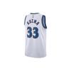 Nike Цифровой буквенно-цифровой принт с круглым вырезом, баскетбольная майка для фанатов, версия 2022/23, сезон Washington Wizards, Кайл Кузма, мужские топы, белые DO9454-101