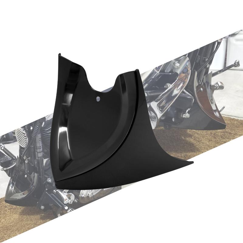 Motorcycle Lower Chin Air Dam Fairing Front Spoiler Cover Black For Harley For Sportster 48 883 1200 For Forty Eight XL Iron