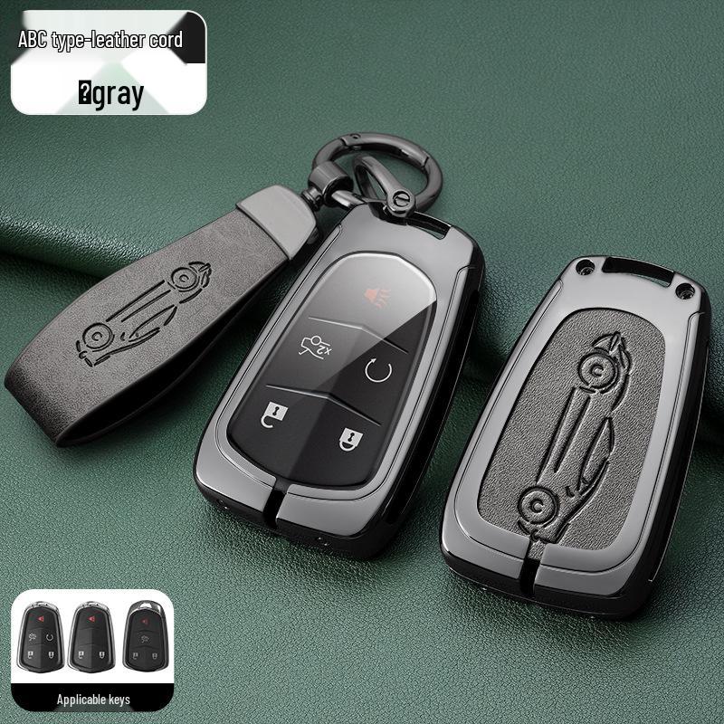 Премиальный металлический чехол для ключа Cadillac XT5, CT5, XT4, XT6, CT6, XTS, ATSL, CT4