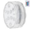 7cm/2.8in 16?Color LED Pool Light RGB Underwater Lamp with 24?Key Remote Control 10 Lamp Beads