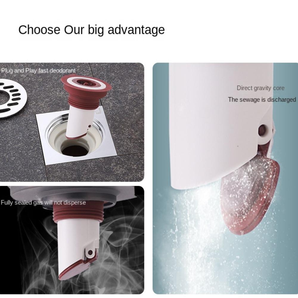Sealing Ring Automatic Closing Floor Drain Corrosion Resistance Drain Filter Bathroom