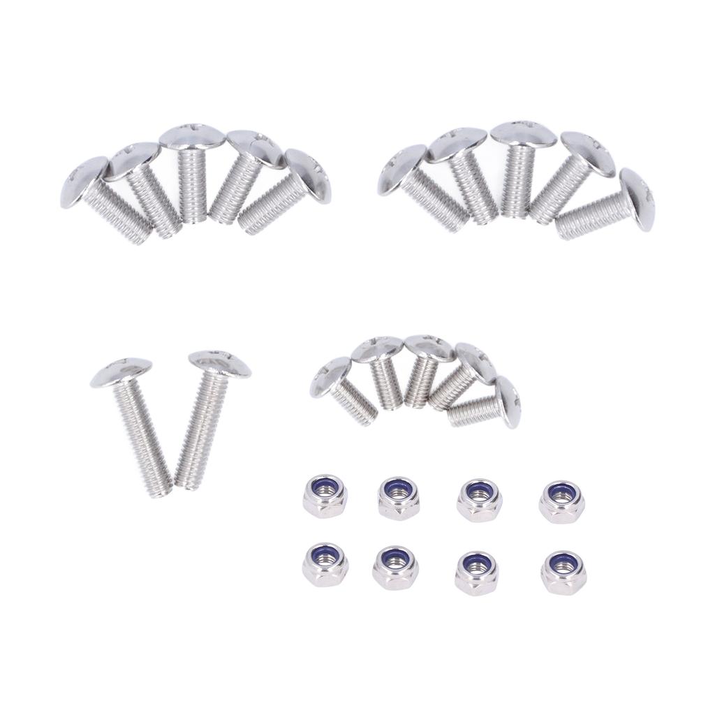 25 шт. Комплект болтов, винтов и гаек для мотоциклетного крыла, нержавеющая сталь 90149?06306 Замена для Banshee