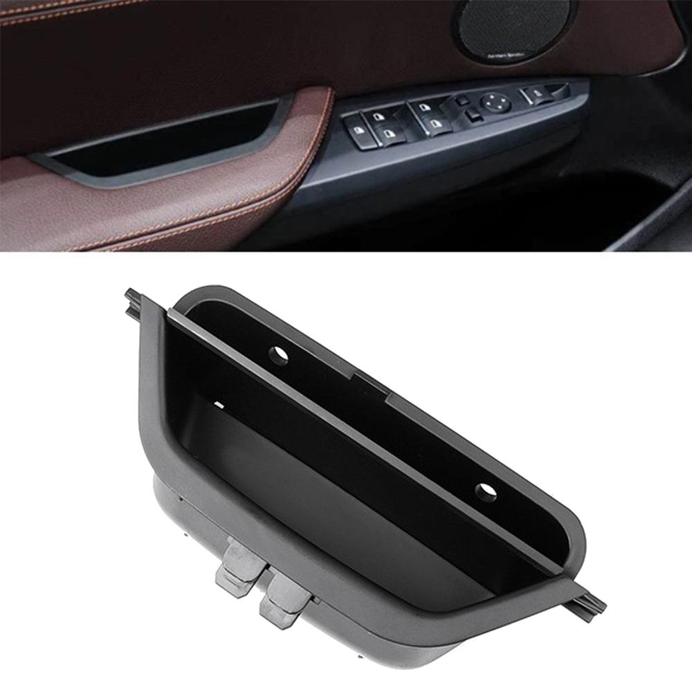 Front Driver Side Interior Door Inner Handle Pull Trim For BMW X3 X4, Black