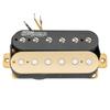 Wilkinson Vintage Tone Alnico 5 Overwound Humbucker Pickup for Electric Guitar Zebra Open-Style Bridge,