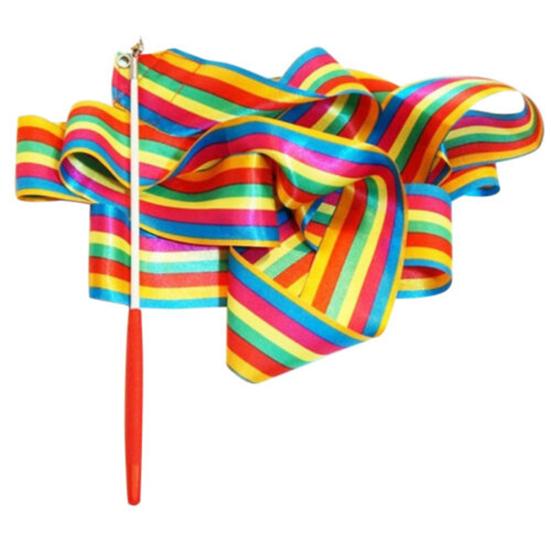 4м Гимнастика Ритмика Танцы Балет Лента Стример Вращающаяся Палочка