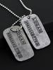 Movie X-Men Wolverine Military Card Necklace Pendant Fashion Superhero Logan Howlett Cosplay Periphery Necklaces