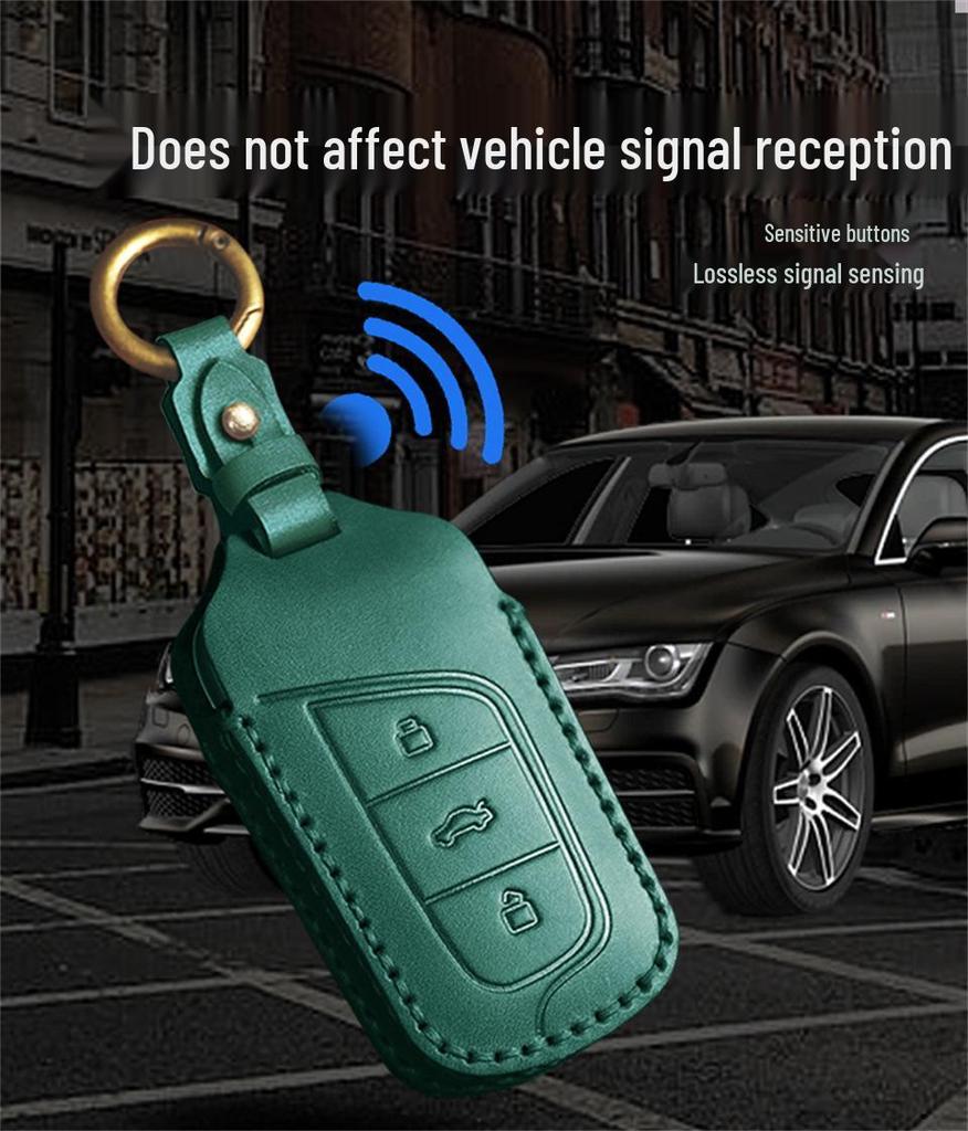 Chery Little Ant EQ1 2021 Electric Car Key Cover - Remote Key Shell with Buckle