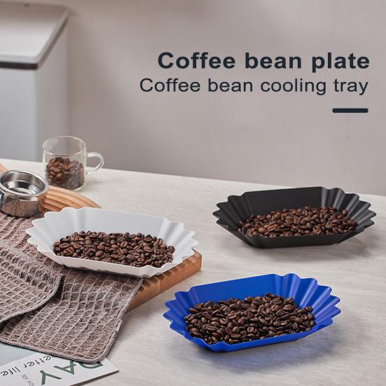 3 шт. лоток для кофейных зерен, легко чистящийся многоразовый износостойкий держатель для кофейных зерен для черпания и взвешивания