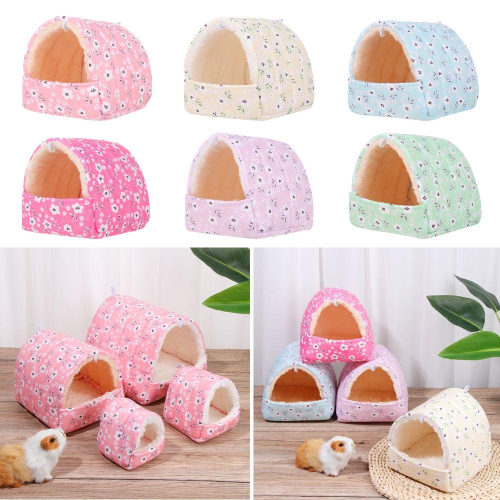 Winter Rabbit Squirrel Comfortable Hamster House Small Animal Sleeping Bed Warm Mat Guinea Pig Nest