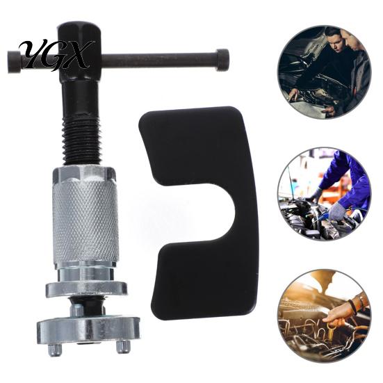 Disc Brake Tool Piston Rewind Kit Carbon Steel Cylinder Adjustment Set for Press-fit Component Remover Pad Replacement with Reaction Plate And