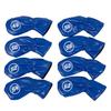 8Pcs Golfs Iron Head Cover Thick PU Leather Embroidered Number Golfs Head Cover Replacement Headcover Protective Cover