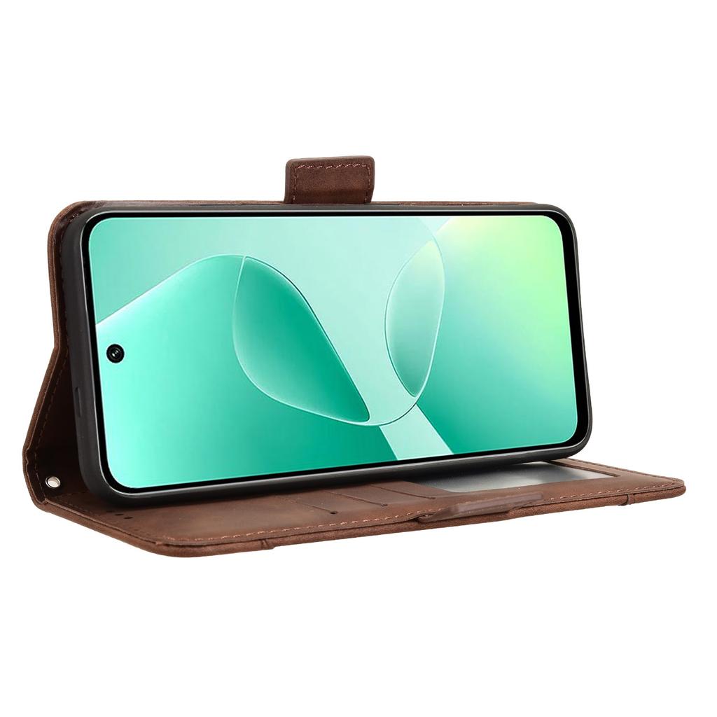 Кожаный чехол-кошелек для телефона для Infinix Hot 60 5G/Hot 60i 4G с несколькими слотами для карт