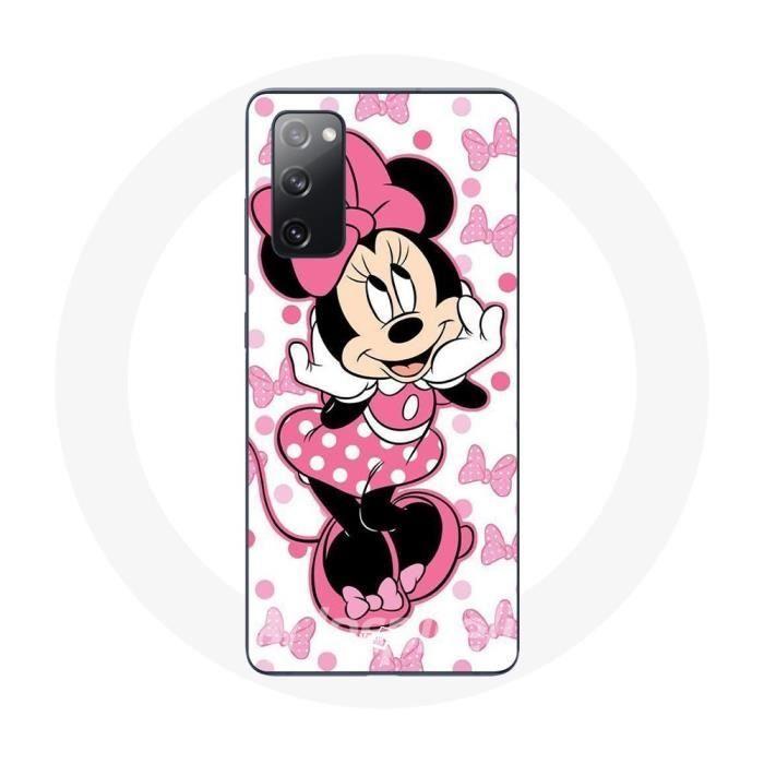 Case for Samsung Galaxy S20 FE Minnie Mouse Cartoon Cute Pink