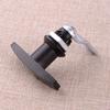 Durable Rear Fixing T Shape Handle Cabinet Tool Box Garage Canopy Door Lock Locking Latch with 2 Keys for Pickup Car Truck
