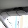 Car Glasses Storage Pu Leather Sun Visor Organizer Pocket Auto Sunglasses Holder Cards Storage Auto Interior Accessory