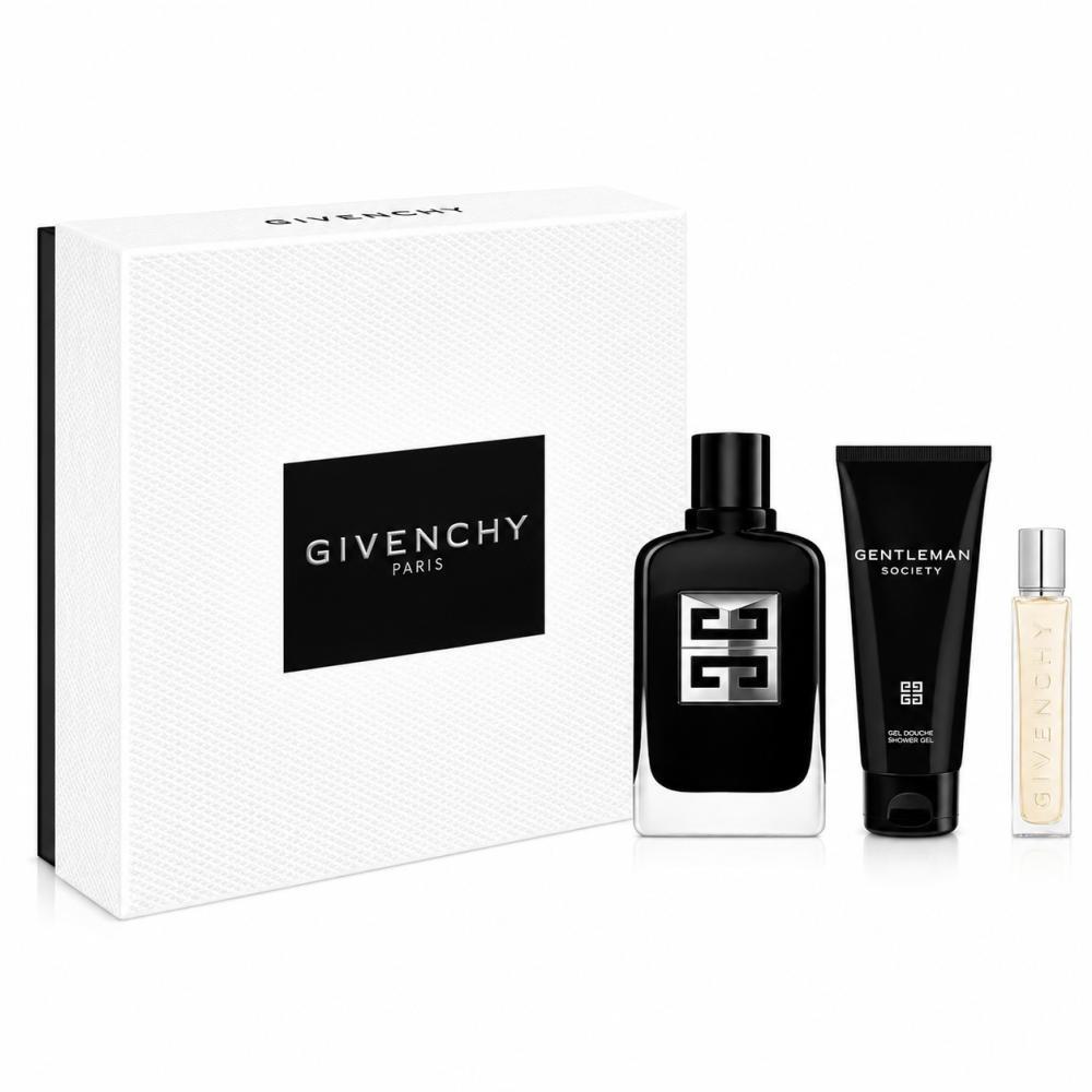 Givenchy - Coffret Gentleman Society - Eau de Parfum 100 ml + 12,5 ml + Gel Douche 75 ml -