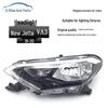 Compatible 2019 Jetta VA3 Front Halogen Headlight Assembly with High/Low Beam for Volkswagen Jetta.