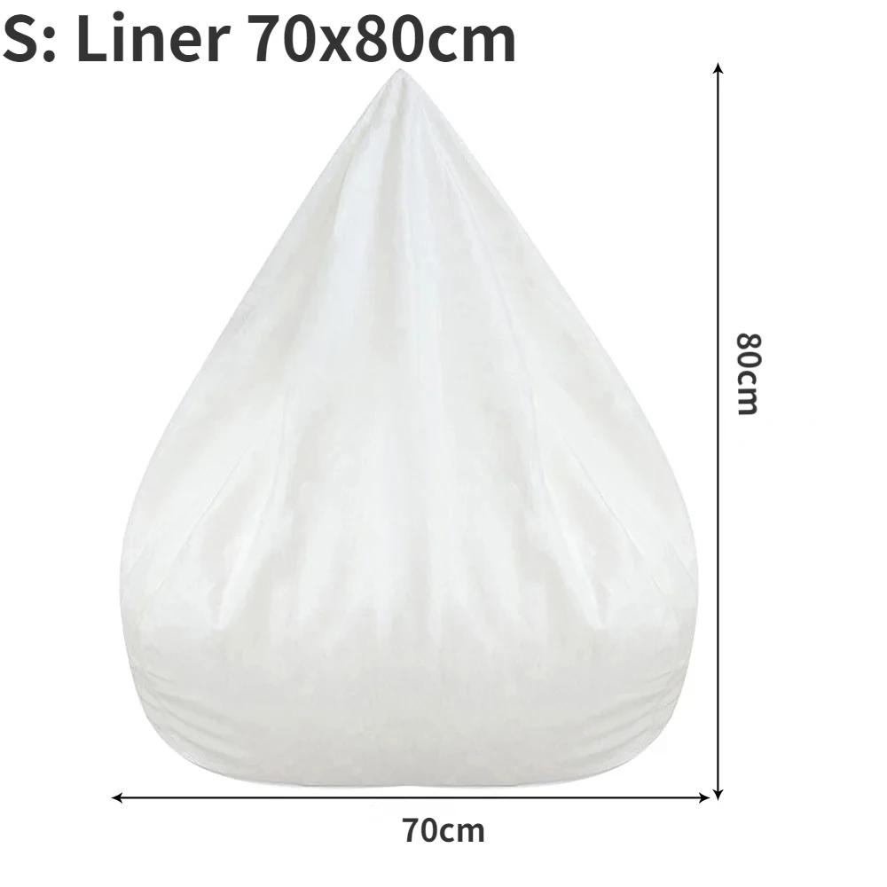 Сменный внутренний чехол для дивана, съемный внутренний чехол для ленивого дивана, моющийся, подходит для кресла-дивана 70x80 см / 80x90 см / 100x120 см