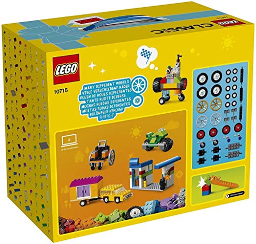 LEGO Classic Набор деталей для идей Колеса 10715 Обучающие строительные блоки для девочек и мальчиков