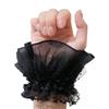 Victorian Lace Ruffled Wrist Solid Color Lolita Style Cuffs Fake Sleeves Cuffs  Daily Accessory