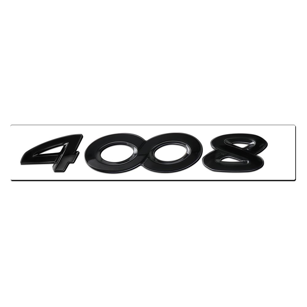 3D Car Body Trunk Emblem Stickers Badge Decoration Decal For Peugeot 2008 3008 4008 5008 206 207 208 307 308 408 508 Accessories