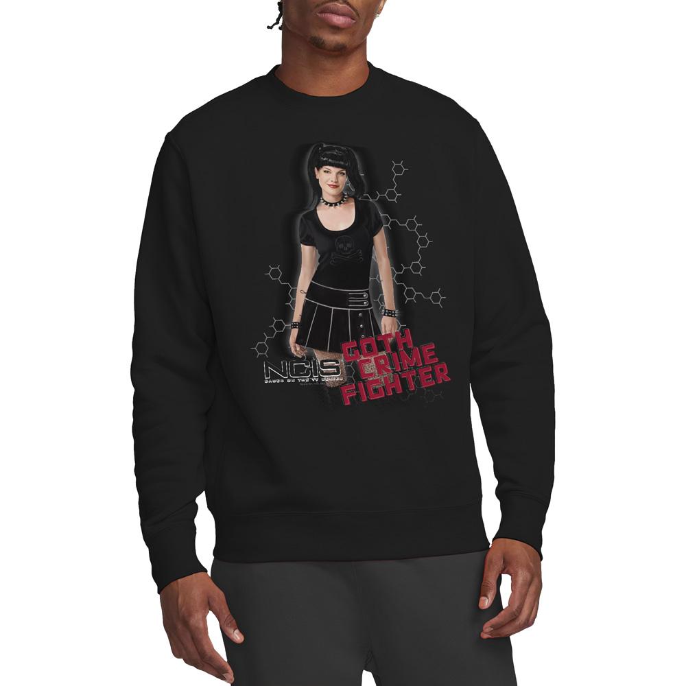 NCIS Unisex Adult Goth Crime Fighter Sweatshirt