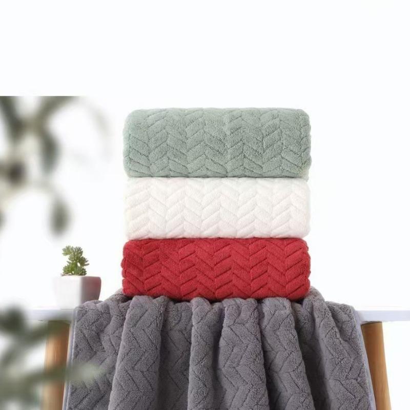 Полотенца из кораллового флиса и банные полотенца для домашнего использования