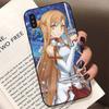 Чехол для телефона аниме Sword Art Online SAO для iPhone 11 12 13 mini pro XS MAX 8 7 6 6S Plus X 5S SE 2020 XR