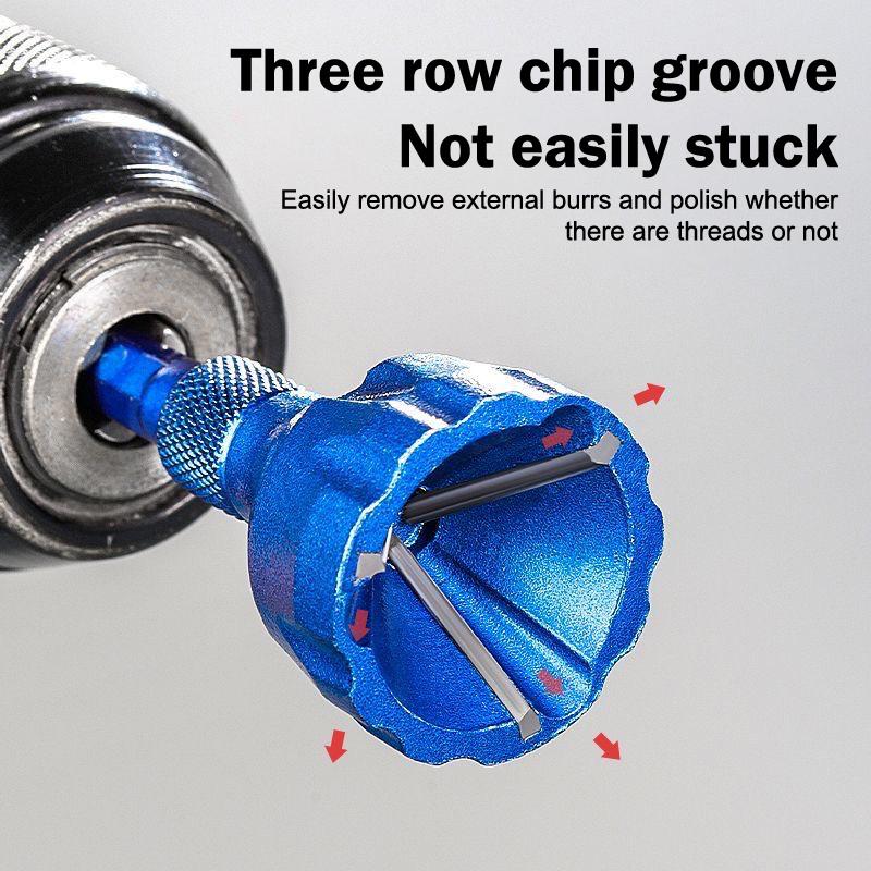Инструмент для снятия заусенцев с внешней фаски Сверло Инструмент для удаления заусенцев с металла Инструмент для снятия заусенцев с винта Стержень для болта Инструменты для снятия заусенцев Ремонт винтов