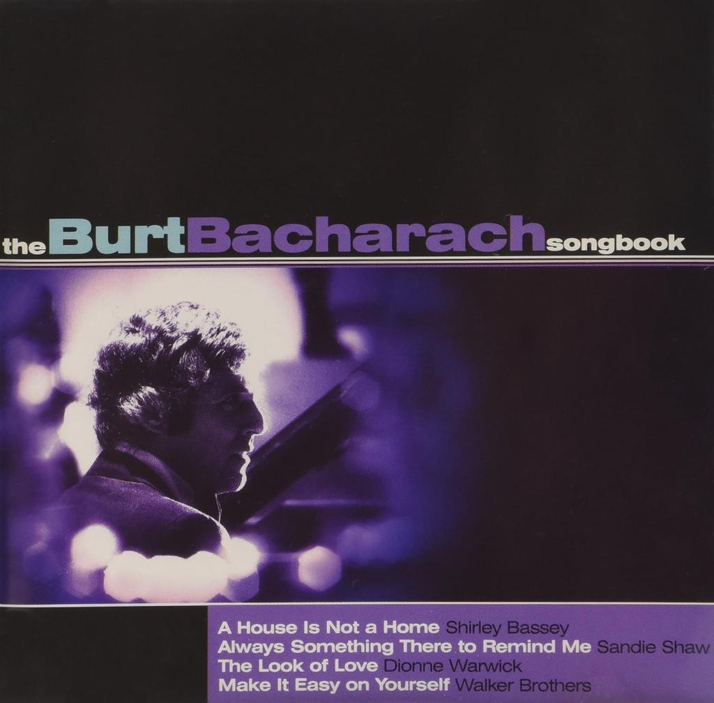 CD БЕРТ БАКАРАК - The Burt Bacharach Songbook VSOPCD128 Connoisseur Col 1988 UK Поп Б/у