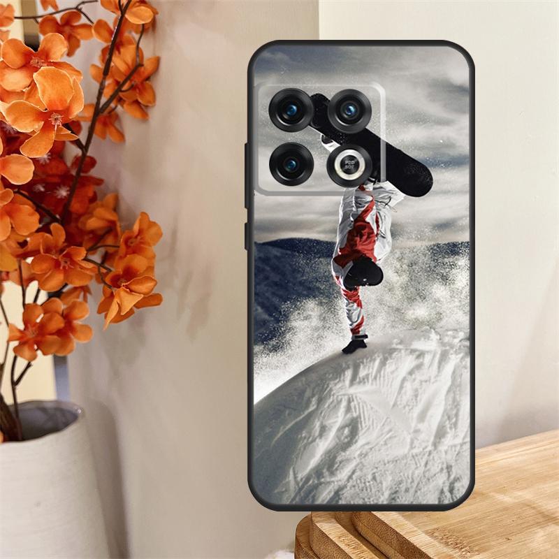 Sports Snowboarding Funda For OnePlus 13 13R 12 12R 11 10 Pro 8T 10T OnePlus Nord 4 CE 2 3 Lite N30 N20 N10 Case