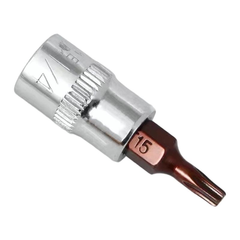 Ratchet Wrench Socket Set 1/4" Hexagonal Drive Screwdriver Bit Repair Hand Tool Socket Wrench Adapter