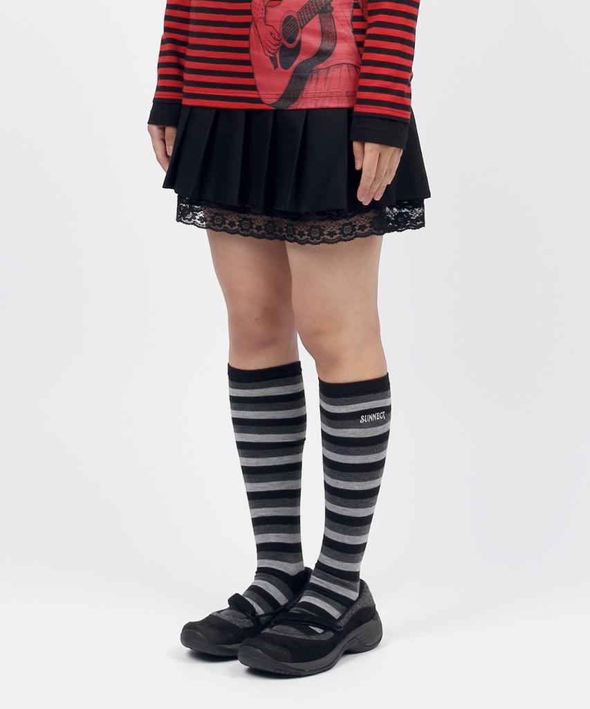 Юбка-плиссе Sseonegteu Stage - Черная
