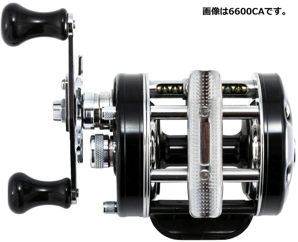 AbuGarcia Ambassador 6601CA Factory Tune Black Left Hand Clutch Type Double Hand Bass Snakehead Catfish Top Water Round Reel (Посол)
