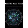 POEDAGAR Мужские наручные часы Неделя Дата Цифровые LED Кварцевые Модные Часы Будильник Двойное Отображение Времени Электронные Светящиеся Часы