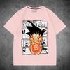 Dragon Ball 2026 Лето 100% Хлопок Мастер Роши С принтом Сон Гоку Фитнес Футболка Винтаж Харадзюку Унисекс Детская Футболка Топ Y2k
