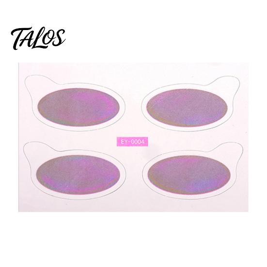 Патчи для теней Talos, Самоклеящиеся быстрые наклейки для макияжа, Водонепроницаемые блестящие накладные для фестиваля, вечеринки, выпускного