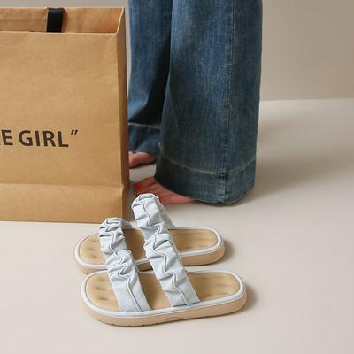 Модная пляжная обувь Женские шлепанцы Слайды Модный сабо 2025 Мягкие роскошные сандалии Повседневные шлепанцы Повседневная женская обувь Лето C