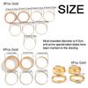 3/4/6/8Pcs Vintage Punk Metal Bracelets Multilayer Chunky Geometric Wide Bangles Stackable Handmade Exaggerated Cuff Bracelet
